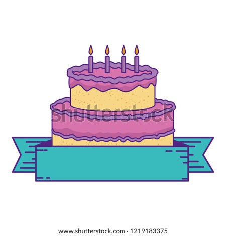 Royalty Free Happy Birthday Banner Decorated With A 212400337