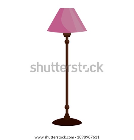 house lamp forniture isolated icon vector illustration design