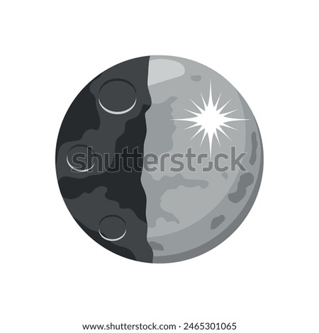 first quarter moon phase astronomy