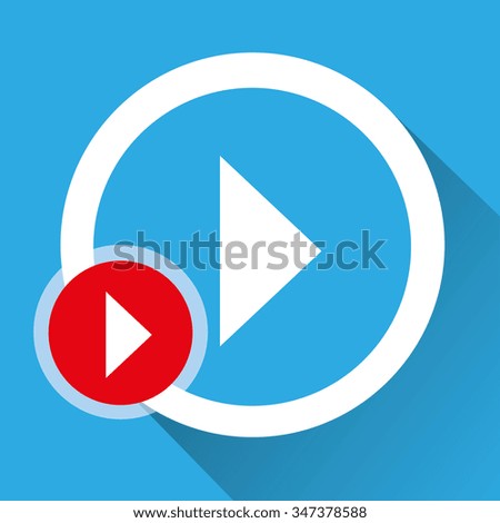 videos and movies graphic design, vector illustration eps10