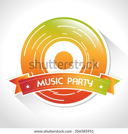 Music Art Graphic Design, Vector Illustration Eps10 - 356585951