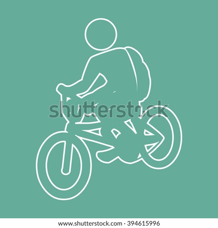 Bike Ride Design  Stock Vector 394615996 Shutterstock