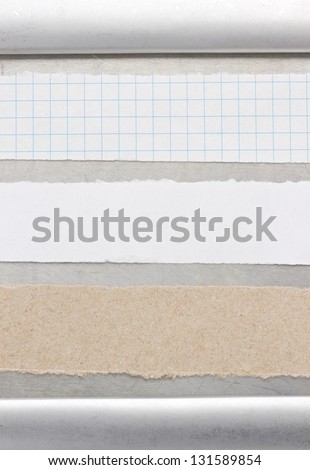 paper and metal background texture