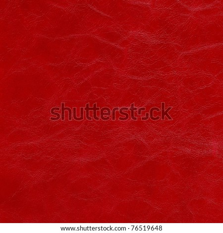 background of red genuine leather
