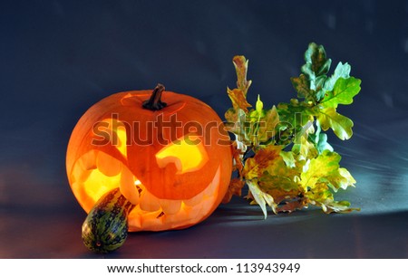Halloween Pumpkin, Scary Jack O'Lantern