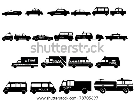 Police Car clip art Free Vector / 4Vector