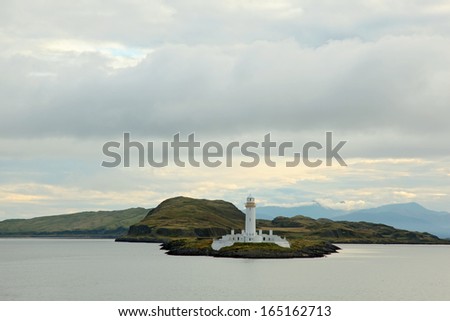 Ardnamurchan Lighthouse Kilchoan Acharacle Scotland. The most westerly point on the British Isles mainland