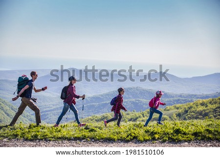 Similar – Foto Bild kletterin (2) Kind Mädchen