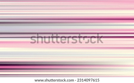 Abstract defocused horizontal background with horizontal smooth blurred lines. Vector eps