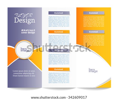 3 fold brochure templates