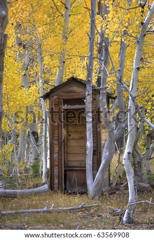 Rural outhouse, High Dynamic Range