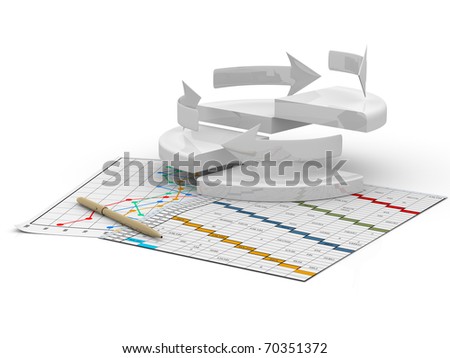 business finace chart, diagram, bar, graphic