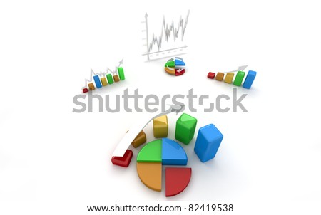 business finance image, diagram, chart, graphic, bar