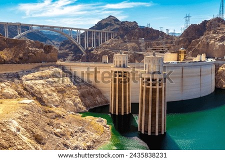 Similar – Image, Stock Photo Hoover Dam