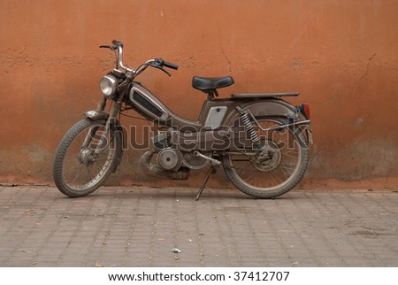 Motorcycle in Marrakesh