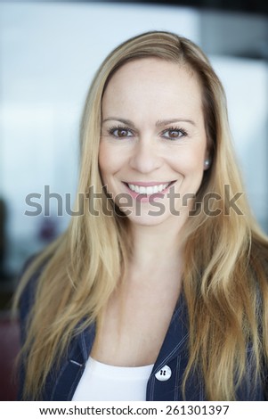 Smiling Business Woman