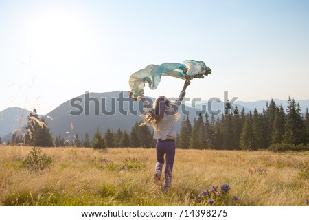 Image, Stock Photo Amazing scenery with waving sea