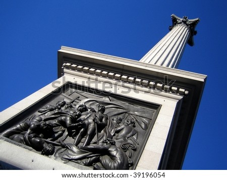 Nelson\'s Column, London, UK