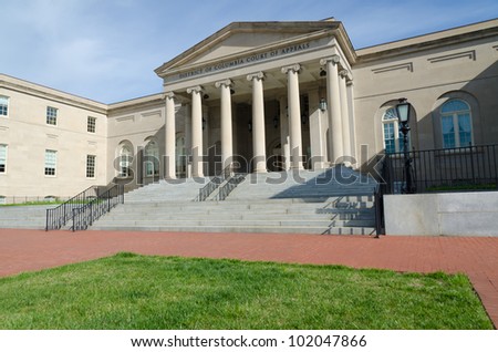Court of Appeals building in Washington, DC