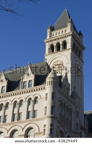 Old post office tower in washington dc