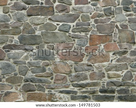 Medieval stone wall (background)