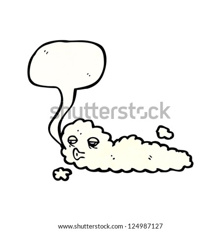 cartoon cloud talking ez canvas