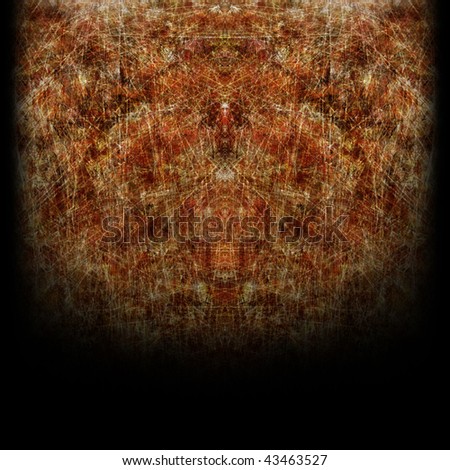 warm grunge texture backdrop, fades to black on 3 sides, ideal for web or print use.