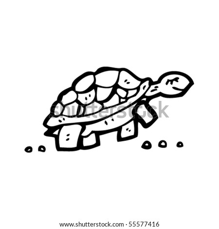 Tortoise Cartoon Stock Vector Illustration 55577416 : Shutterstock