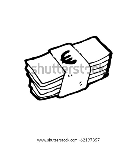 Cash Cartoon Stock Vector Illustration 62197357 : Shutterstock