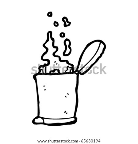 Smelly Kitchen Bin Cartoon Stock Vector Illustration 65630194 ...