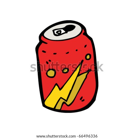 Soda Can Cartoon Stock Vector Illustration 66496336 : Shutterstock