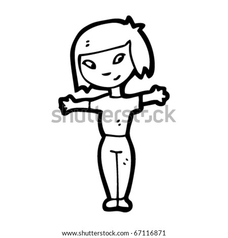 Happy Woman Cartoon