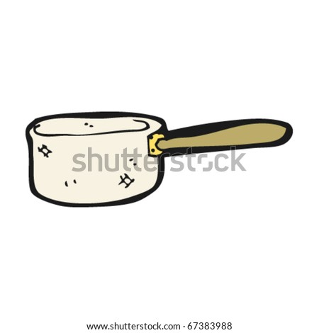 Old Pan Cartoon Stock Vector Illustration 67383988 : Shutterstock