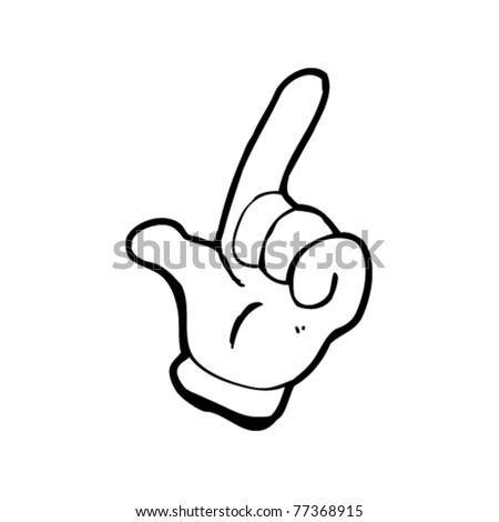 Cartoon Hand Stock Vector Illustration 77368915 : Shutterstock