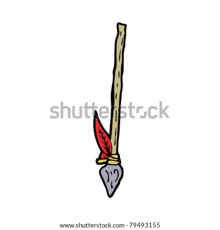 Cartoon Spear Stock Vector Illustration 79493155 : Shutterstock