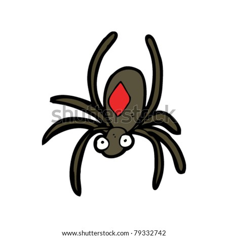 Spider Cartoon Stock Vector Illustration 79332742 : Shutterstock