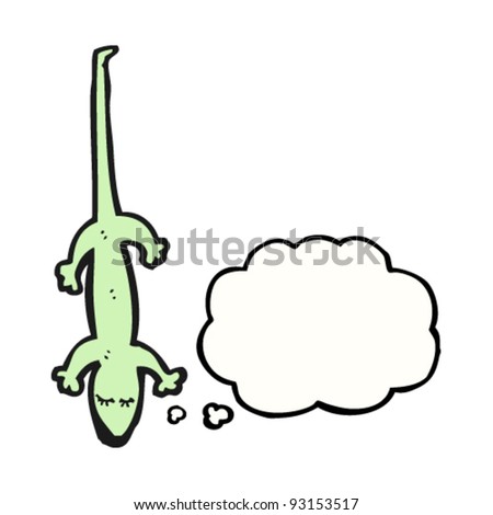 Cartoon Lizard Stock Vector Illustration 93153517 : Shutterstock