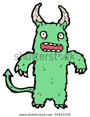 Scary Monster Cartoon Stock Photo 94661428 : Shutterstock