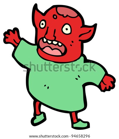 red goblin cartoon