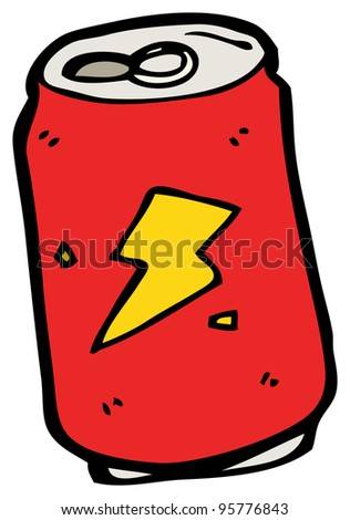 Soda Can Cartoon Stock Photo 95776843 : Shutterstock