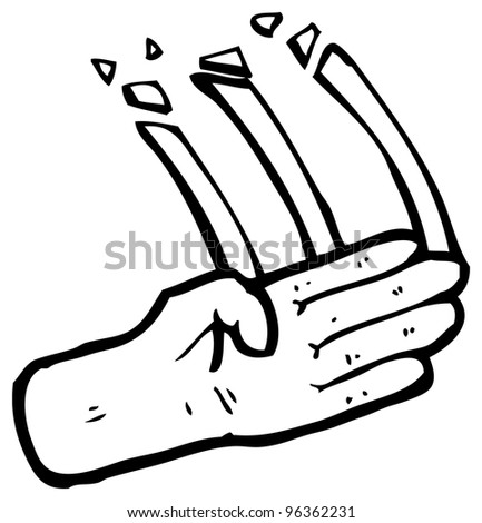 Karate Chop Cartoon Stock Photo 96362231 : Shutterstock