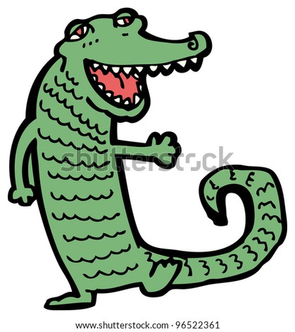 Talking Crocodile Cartoon Stock Photo 96522361 : Shutterstock