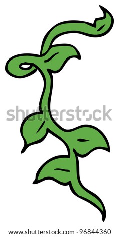 Cartoon Vine Stock Photo 96844360 : Shutterstock