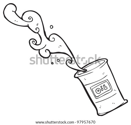 Oil Spill Cartoon Stock Photo 97957670 : Shutterstock