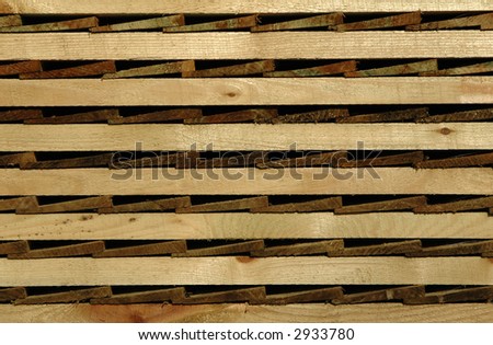 Stack of timber panels