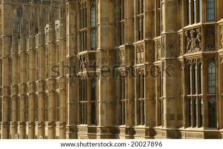british parliament building architectural background