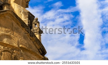 Similar – Image, Stock Photo Building behind wall Tower