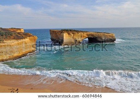 Great Ocean Road, Australia, London bridge rock formations