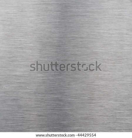Brushed silver aluminum as a background motive