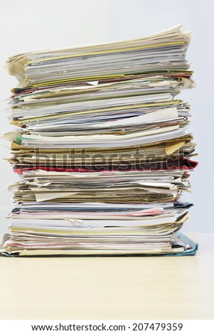 Stack of Files